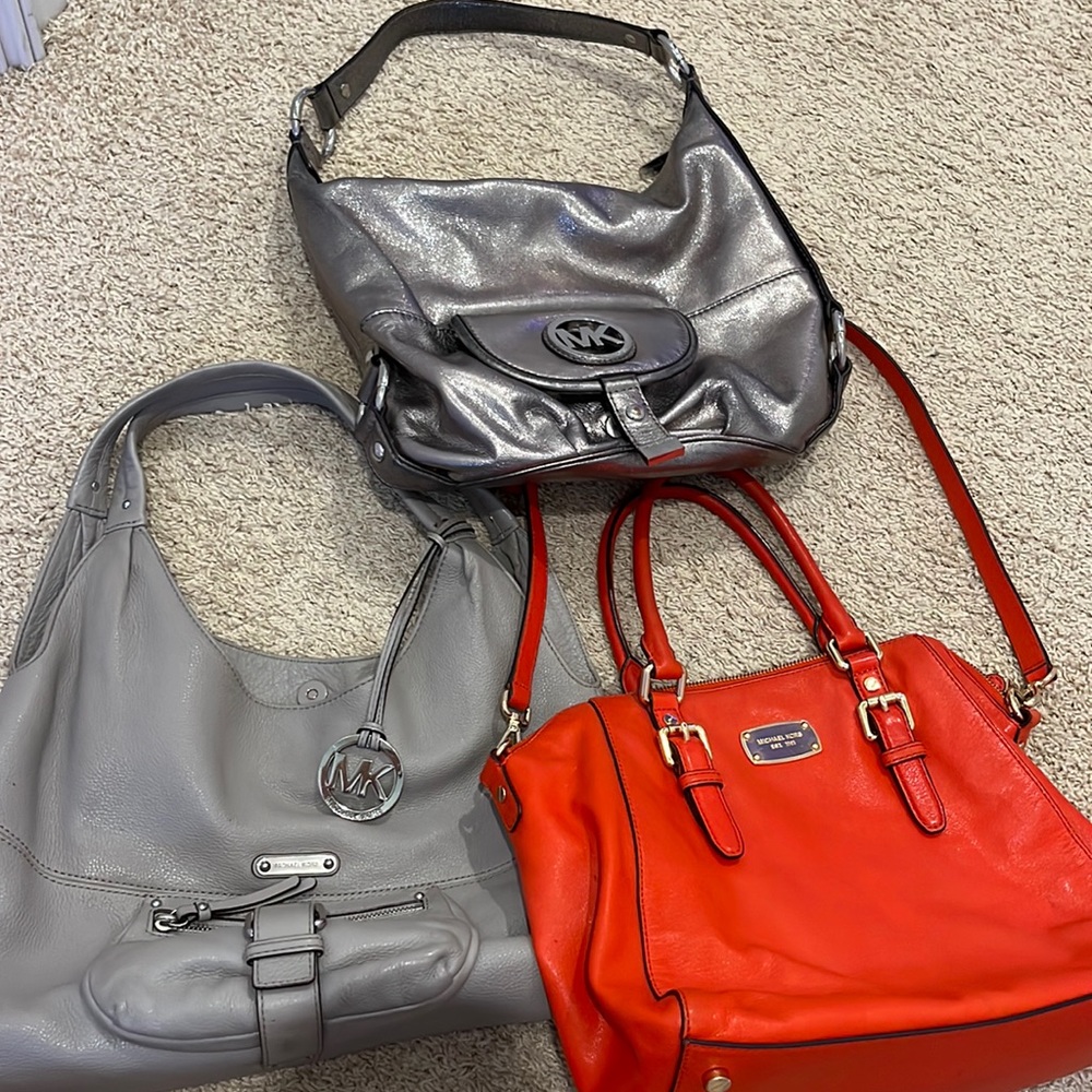 3 Michael Kors purses